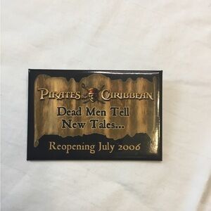 Disney Pirates of the Caribbean Cast exclusive Pin